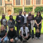 Visiting students at Cambridge university