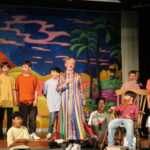 Children perform Joseph and his Technicolour Dreamcoat