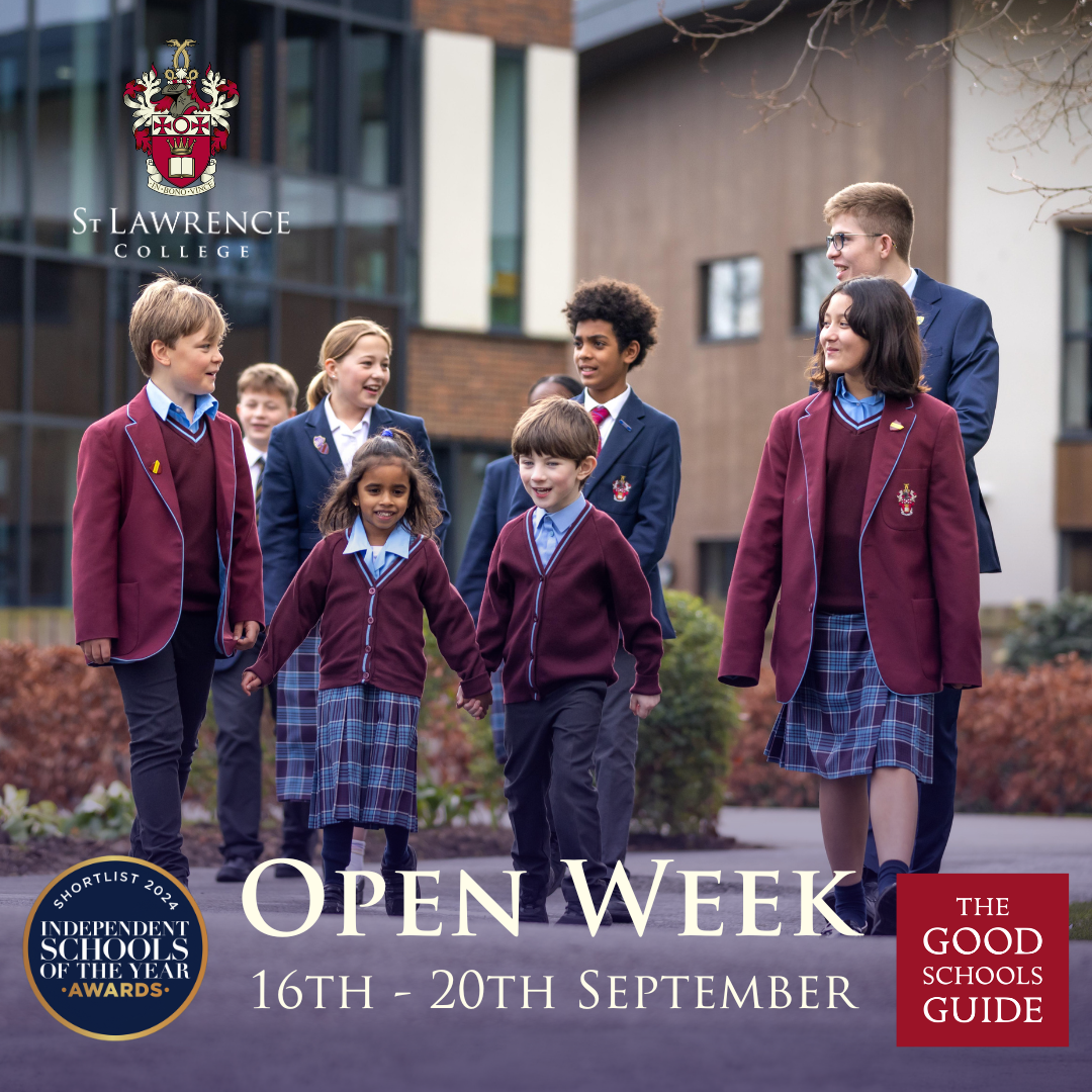 Open Week advert