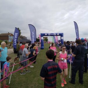 Staff and students run Race for Life in Herne Bay