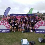 Staff and students run Race for Life in Herne Bay with medals