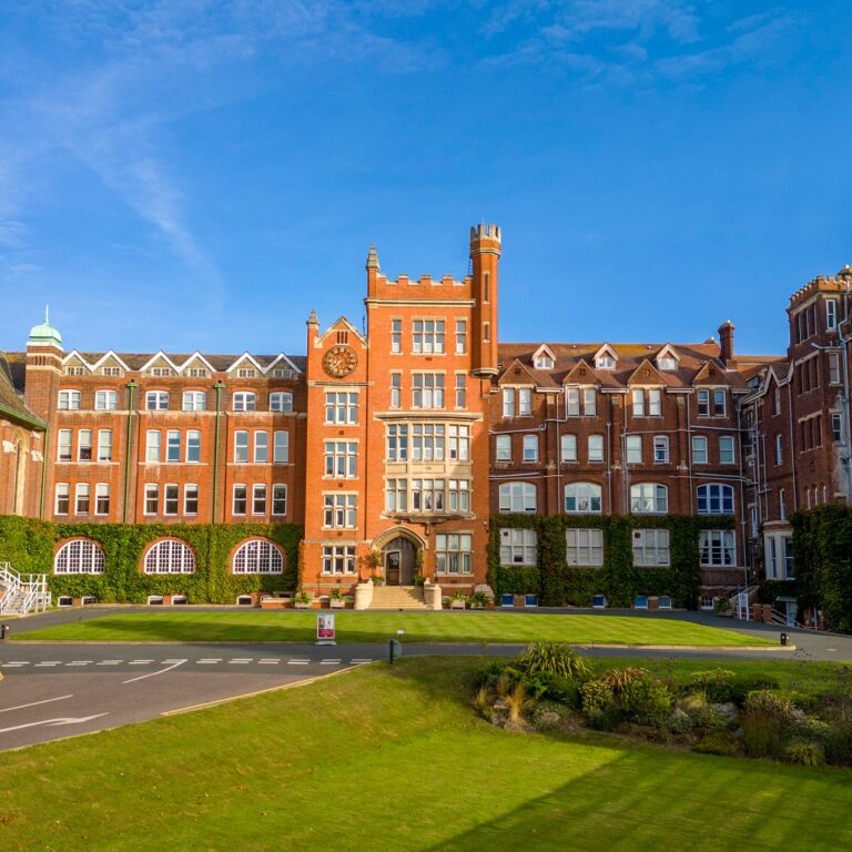 St Lawrence College building from the air