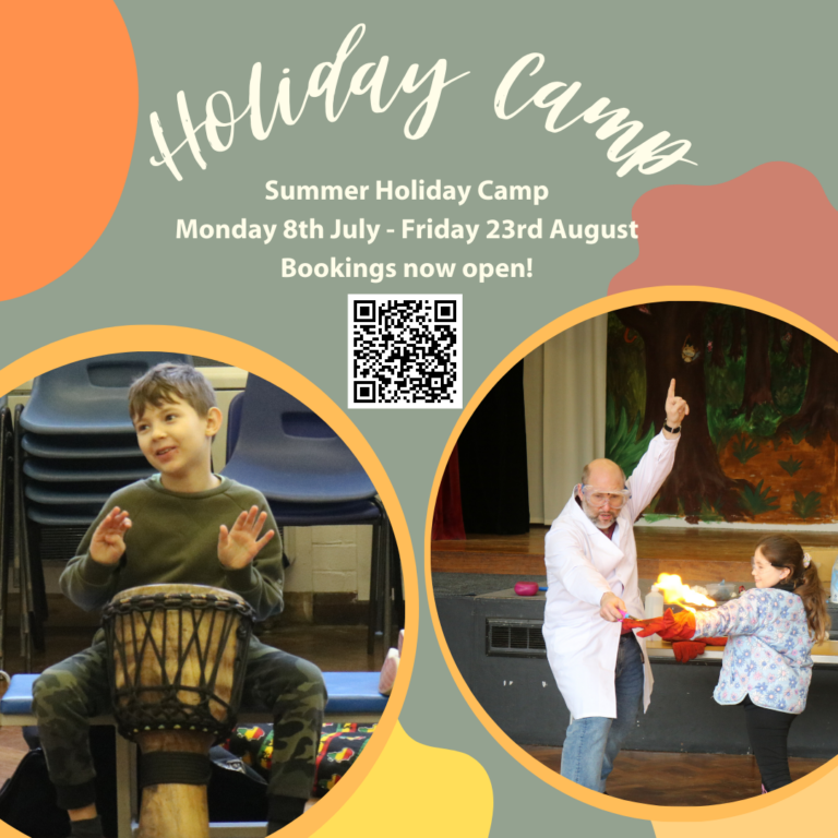 Summer Holiday Camp Advert